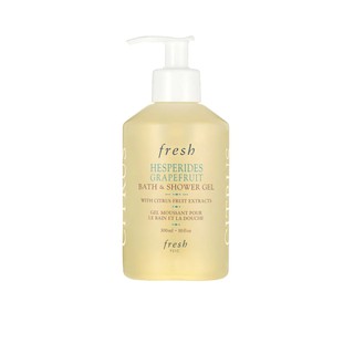 Fresh ผลิตภัณฑ์ทำความสะอาดผิวกาย Hesperides Grapefruit Bath &amp; Shower Gel ขนาด 300 มล. ผลิตภัณฑ์บำรุงผิวกาย ผลิตภัณฑ์ดูแล