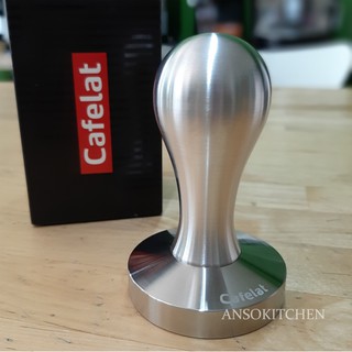 Cafelat Drop Tamper - 58mm Flat / Aluminium แทมเปอร์ ที่กดกาแฟ ยี่ห้อ Cafelat (แบรนด์ UK) ของแท้ (อุปกรณ์ชงกาแฟ)