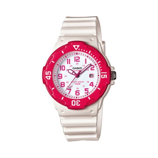 Casio นาฬิกาข้อมือ รุ่น LRW-200H-4BVDF-Pink/White