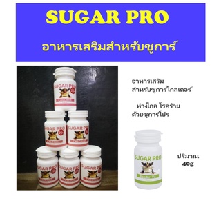 SUGAR PRO แคลเซียมและวิตามินรวมสำหรับ ชูการ์ไกลเดอร์