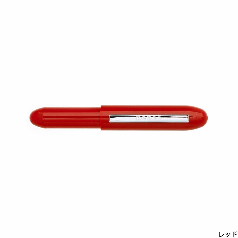 Penco Bullet Ballpoint Pen Light - Red / ปากกาลูกลื่น รูปทรงกระสุน รุ่น light สีแดง แบรนด์ Penco (HFT184-RE)