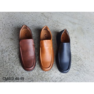 CM002รองเท้าหนังลำลองไซส์40-45มี3สี