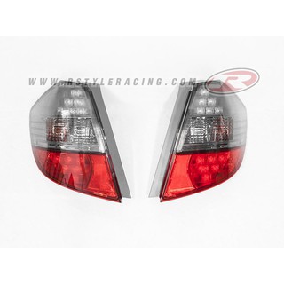 ไฟท้ายแบบ LED สำหรับ HONDA JAZZ ปี2008 สีดำแดง BY DEPO