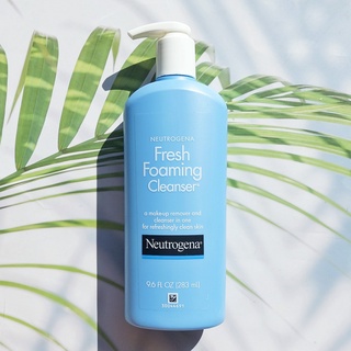 นูโทรจีนา โฟมล้างหน้า Fresh Foaming Cleanser 283 ml (Neutrogena®) เมคอัพรีมูฟเวอร์ make-up remover and cleanser in one