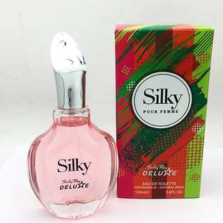 Sillky Pour Femme น้ำหอม Sillky Pour Femme EAU De Toilette 100ml.หอมยาวนาน 4-12 ชั่วโมง