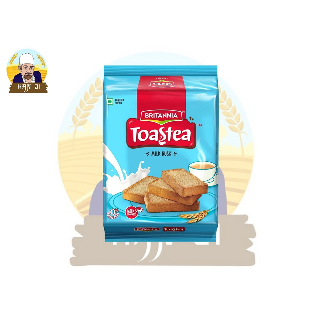 Britannia Toastea Milk Rusk ขนมปังกรอบรสนม