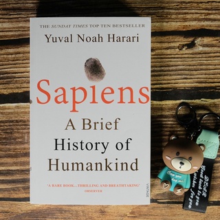 【หนังสือภาษาอังกฤษ】Sapiens A Brief History of Humankind Yuval Noah English Book M6-041