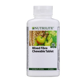 นิวทริไลท์ ชูเอเบิ้ล ไฟเบอร์ เบลนด์ Nutrilite Mixed Fibre Chewable Tablet (60 Tab)