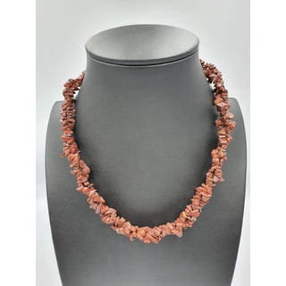 ลูกปัดปะการัง coral beads necklace