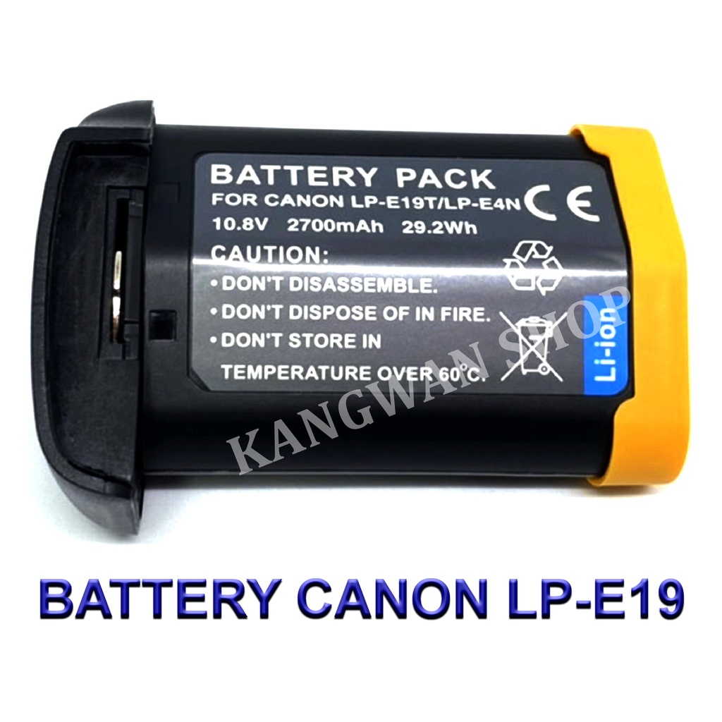 LP-E19 / LPE19 Camera Battery for Canon EOS-1D X Mark III,1D X Mark II,1D X,1Ds Mark III,1D Mark IV,1D Mark III #3