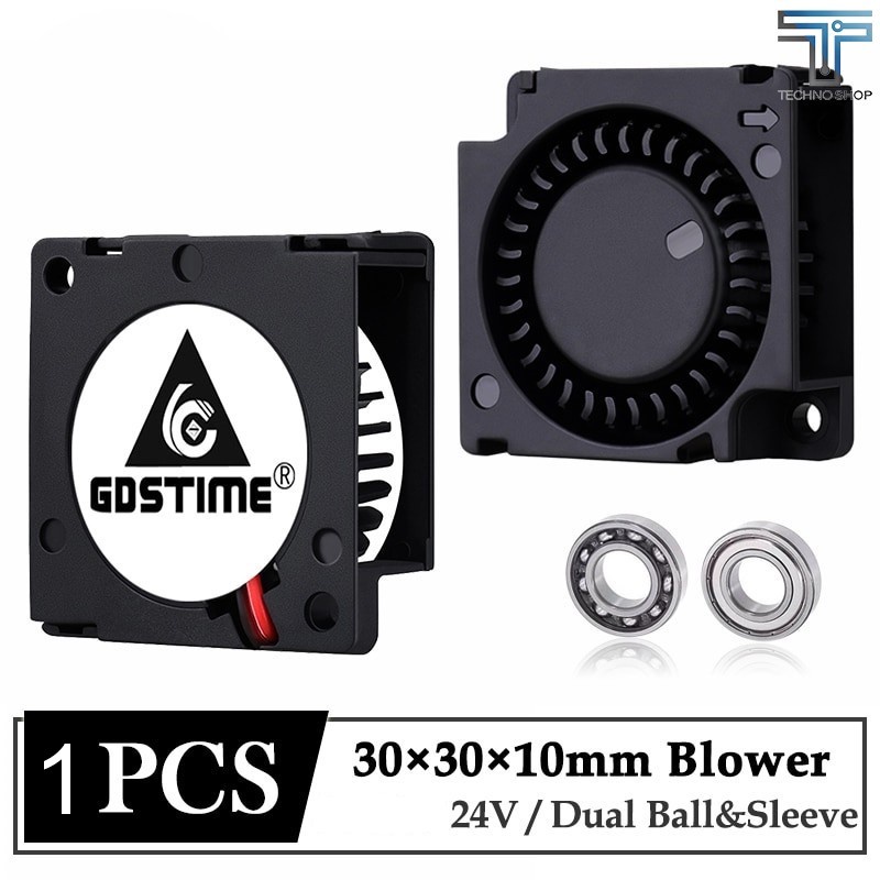 GDSTIME 3010 Fan 5/24V Blower Fan Ball Bearing 30x30x10mm XH2.54 Blower Cooling Cooler Fan Voron