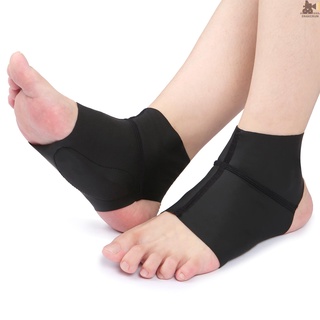 SNKE 1 Pair Arch Support Brace with Gel Ankle Protector Flat Foot Socks with Gel Inserts Insole Cushion for Ankle Arch Pain Relief