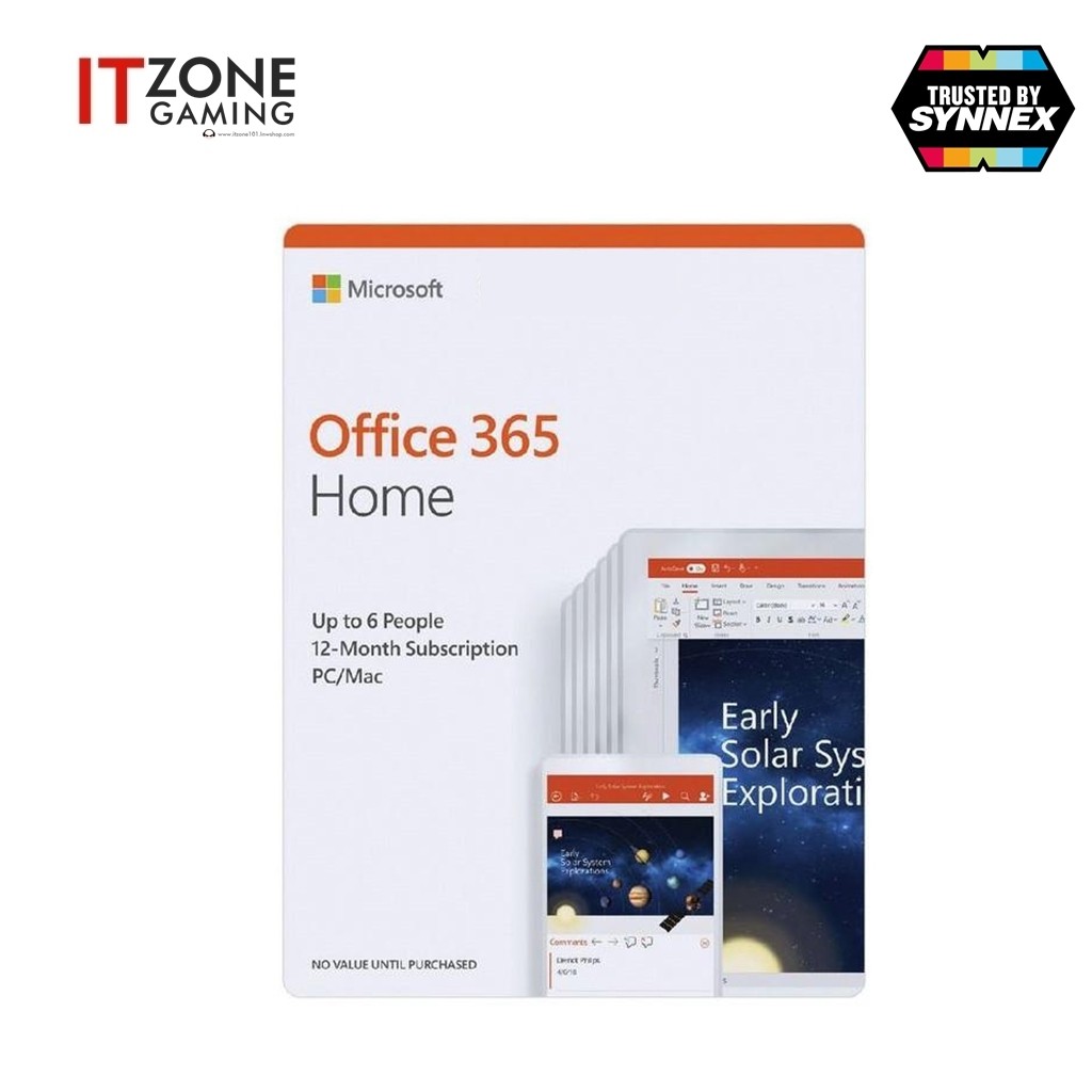 Microsoft Office 365 Home Premium 2019 6GQ-00968 - itzone101 - ThaiPick