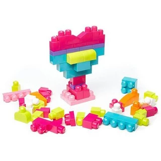 Mega Bloks First Builders Big Building Bag (60 PCS) ตัวต่อ เมกะ บล๊อค บล๊อคตัวต่อ ของเล่นเด็ก ของเล่น DCH54 , DCH55