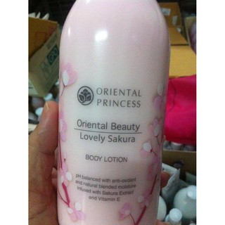 [โค้ด 5CSAM9KN ลดเพิ่ม 15%] โลชั่นบำรุงผิวกลิ่นซากุระ : Oriental Princess Oriental Beauty Lovely Sakura Body Lotion