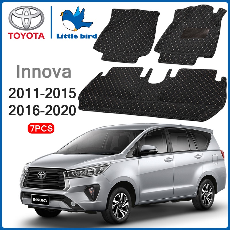 Little Bird พรมปูพื้นรถยนต์ โรงงานผลิตของไทย Toyota Innova 2011-2020 PVC การรับประกันคืนสินค้าภายใน7วัน พรมรถยนต์