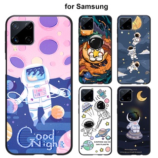 เคส SAMSUNG A04 A04S A13  A23 A33 A53 A73 A03 A52s A52 A72 A12 M12 5G A01 A2 Core   หนังสำหรับเคสโทรศัพท์มือถือพิมพ์ลาย Night Sky สําหรับ