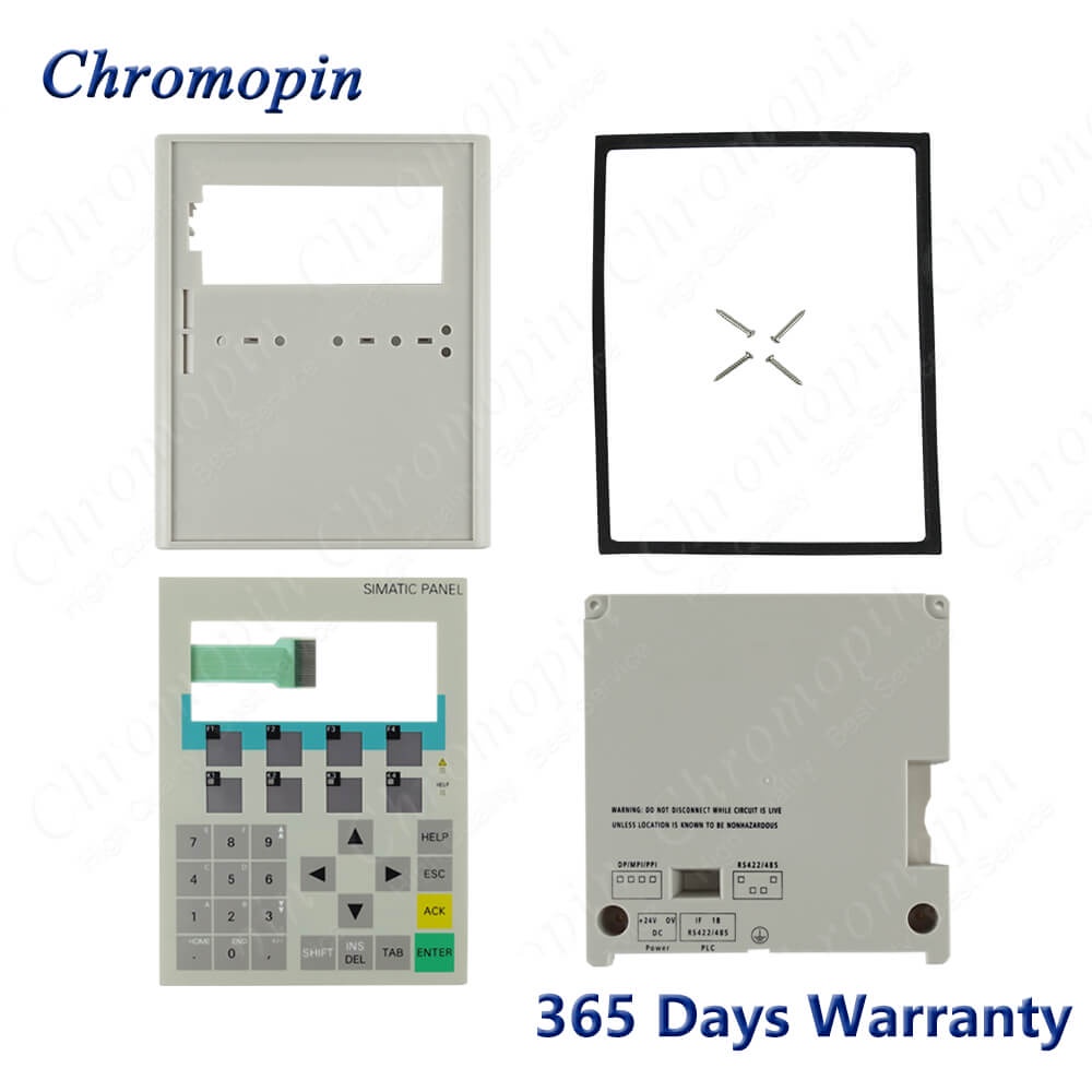 พลาสติกสําหรับ 6AV6651-1BA01-0AA0 6AV6 651-1BA01-0AA0 OP77A ฝาครอบด้านหน้า + ด้านหลังกรณีเชลล์ + แป้