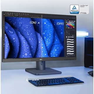 จอภาพคอมพิวเตอร์เดสก์ท็อป AOC X23E1H เทคโนโลยี IPS ขนาด 22.5 นิ้ว 16:10 HD LCD ป้องกันดวงตา #2