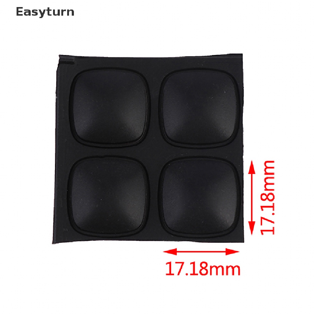 Easyturn 4pcs Laptop Rubber Feet for Lenovo V310-14 V310-15 Bottom Shell Foot Pad 17.18mm ET #8