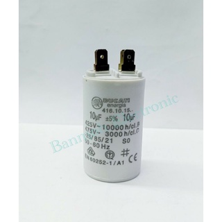 10UF 450V CAPACITOR MOTOR แบบเสียบ 10uf450v ของแท้เกรดดี100% Made in Romania คาปาซิเตอร์ คอนเดนเซอร์ แคปรัน