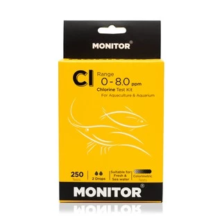 ชุดทดสอบคลอรีน โมนิเตอร์เทสคิท MONITOR CHLORINE TEST KIT (250 Tests)