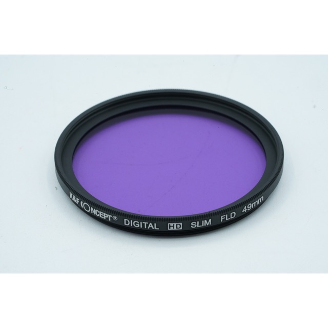 UNGU K&F Purple FLD Filter 58mm Color Lens Filter 58 40.5 49 mm Camera Filters - Purple Filter