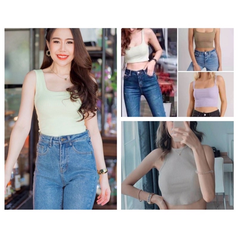 เสื้อกล้าม ป้าย M.U CHill Free Size มี 4 แบบให้เลือก