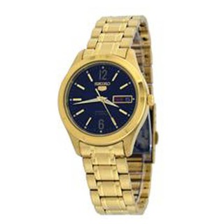 ﻿Seiko นาฬิกาข้อมือ รุ่น SNKM60K1 - Gold/Black