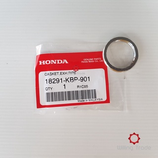 ปะเก็นปลายท่อ (A199) HONDA:(18291-KBP-901) DASH, LS125 [แท้ศูนย์]