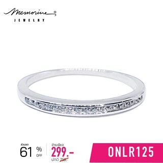 แหล่งขายและราคาMemorine Jewelry แหวนเงินแท้ 925 ฝังเพชรสวิส (CZ) : ONLR125อาจถูกใจคุณ