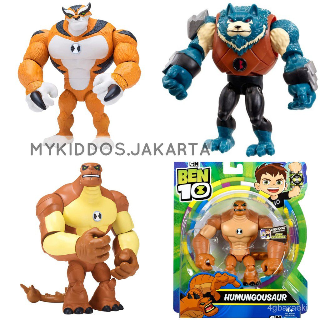 Ben10 Ben 10 Figure Bashmouth Humungousaur and Rath Figure autW ...