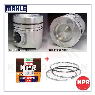 MAHLE ลูกสูบ+แหวน NPR สำหรับ NISSAN TRUCK รุ่นเครื่อง PF6-TB (หลุม 83)