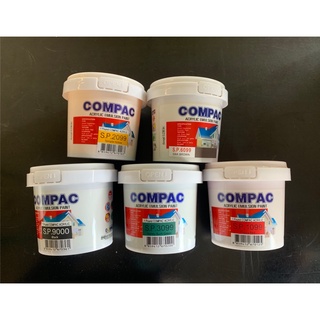 แม่สีน้ำอะครีลิค คอมแพค ขนาด 1ปอนด์ COMPAC ACRYLIC EMULSION PAINT