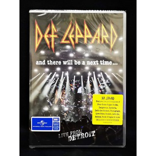 DVD Def Leppard ‎- And There Will Be A Next Time... Live From Detroit