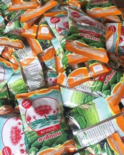 ผงชาไทย ชาซีลอน ชาเย็น ตราดอกบัว(400g)