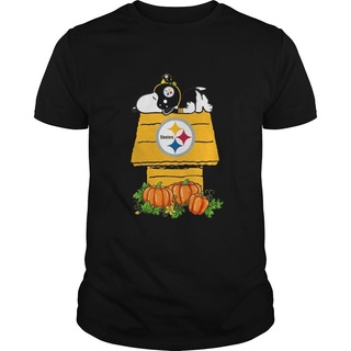 Pittsburgh เสื้อยืด ลายทีมฟุตบอล Nfl สีดํา ของขวัญฮาโลวีน