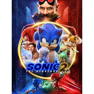 DVD โซนิค เดอะ เฮดจ์ฮ็อก ภาค 2 Sonic the Hedgehog 2 : 2022 #หนังฝรั่ง - แอคชั่น คอมเมดี้ (ดูพากย์ไทยได้-ซับไทยได้)