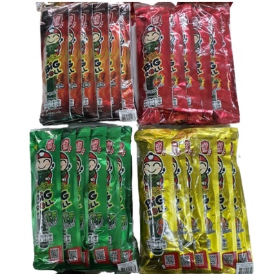 เถ้าแก่น้อย  สาหร่ายม้วนย่าง สไตล์ญี่ปุ่น 4 รสชาติ ให้เลือก แพ็ค 2.5กรัม X 12 ชิ้น