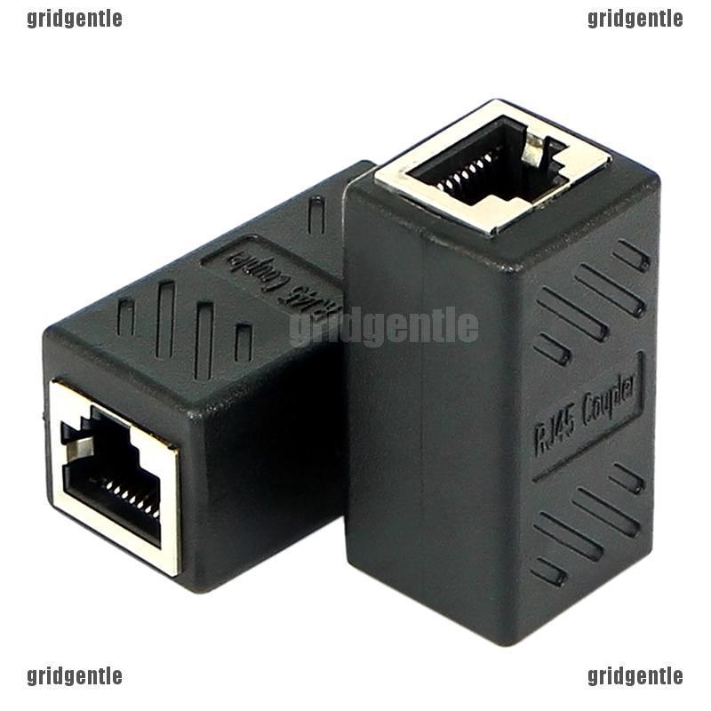【grid】 Ready stockRJ45 CAT6 Coupler Network Cable Joiner LAN