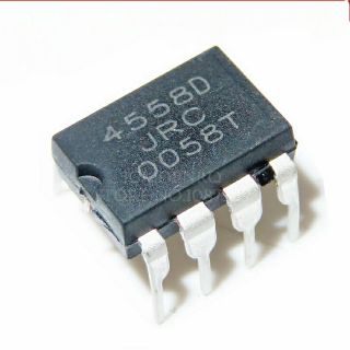 DIP-8​ IC JRC4558D Dual Operational Amplifier​ (JRC​ IC)​