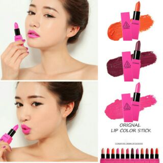 (ของแท้/พร้อมส่ง) 3CE Lip Color