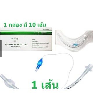 ENDO WITH CUFF 16 ขนาด ท่อช่วยหายใจ ชนิดมีคัฟ ยี่ห้อ STAR