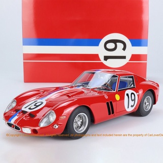 Gt spirit Ferrari 250GTO #19 Le Mans โมเดลรถยนต์เรซิ่น 1:18