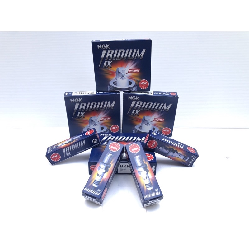 หัวเทียน NGK IRIDIUM IX BKR7EIX - 2667 แท้ Made In Japan (1 ชุด 4 หัว)