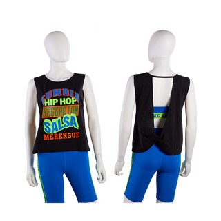 Zumba Rhythms Twisted Back Tank (เสื้อกล้ามออกกำลังกายซุมบ้า)