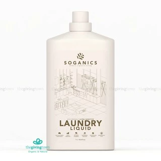 SOGANICS น้ำยาซักผ้า Laundry Liquid น้ำยาปรับผ้านุ่ม ผลิตภัณฑ์ ซักผ้า Soganic โซแกนิคส์ ออร์แกนิค