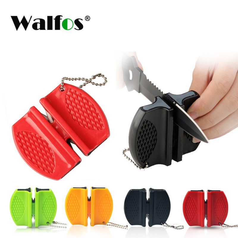 Walfos เครื่องลับมีดมินิครัว หินลับมีด