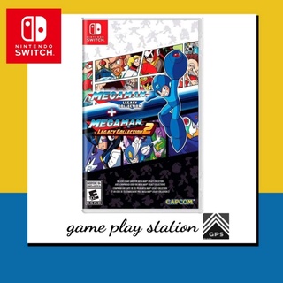 nintendo switch megaman legacy collection 1+2 ( english zone 1 )