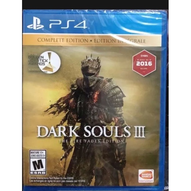PS4 : Dark Souls 3 : Firefade Edition มือ1